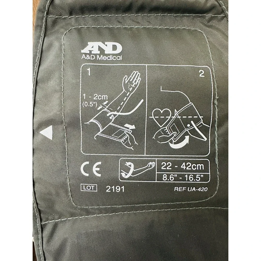 A&D Medical UA-767F Digital Blood Pressure Monitor with Case and Large Cuff